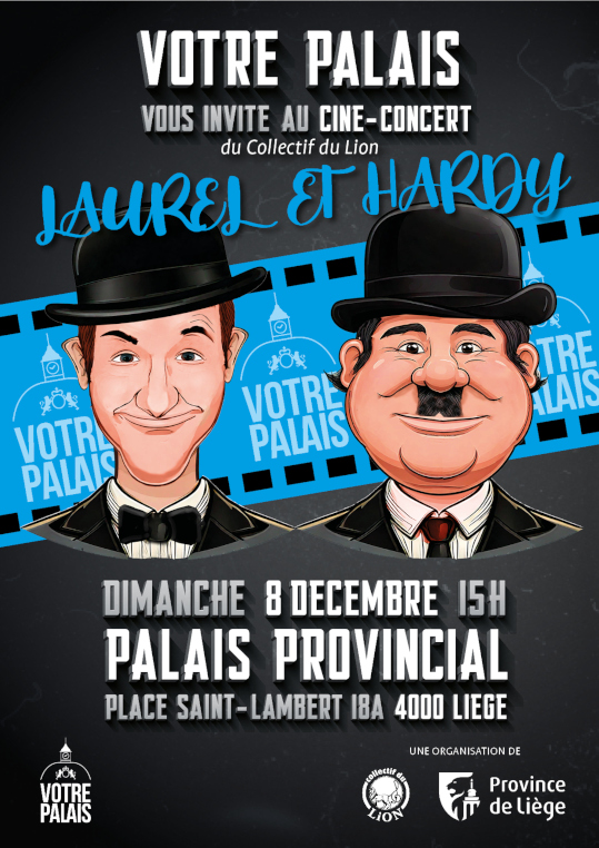 Affiche ciné concert Votre Palais