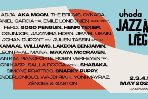 Uhoda Jazz à Liège Festival du 2 au 5 mai 2024